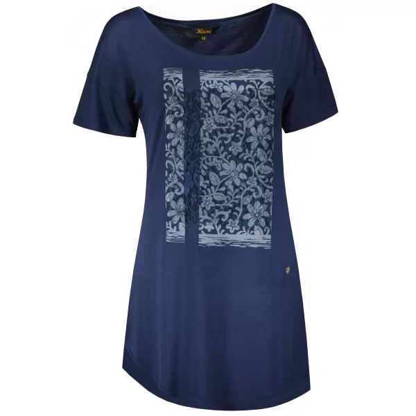  Damen-T-Shirt KIXMI ODETTE DUNKELBLAU 