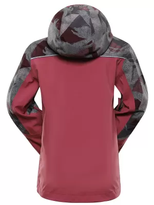 Jacke ALPINE PRO GIBBO KJCY250 BURGUND