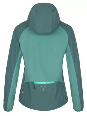 Softshelljacke für Damen KILPI BALANS-W SL0121KI DUNKELGRÜN
