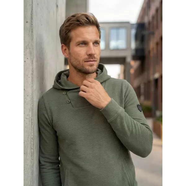  Herren-Sweatshirt KIXMI ORICK GRÜN 