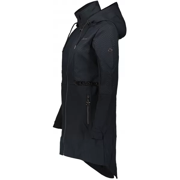  Softshell-Mantel für Damen KIXMI ORLENA SCHWARZ 