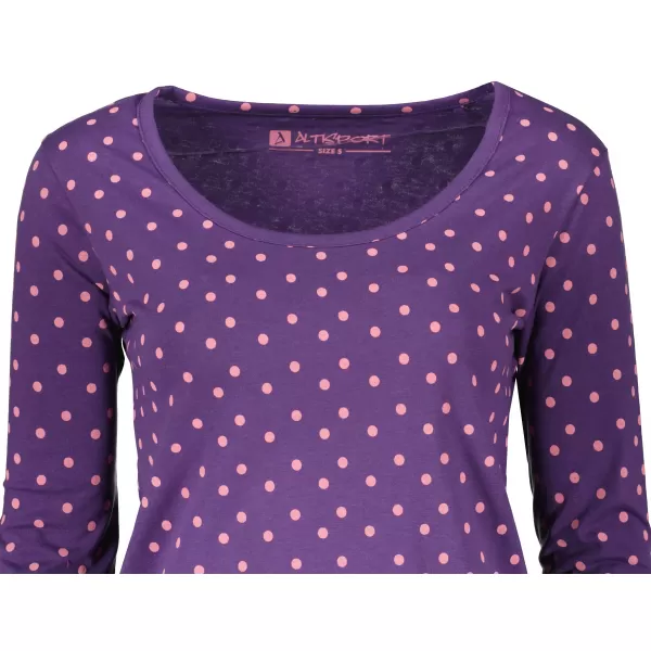  Damen-T-Shirt ALTISPORT ONEDA LTSY941 LILA 