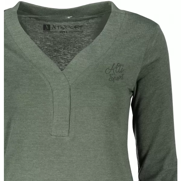  Damen-T-Shirt ALTISPORT PAFIA LTSY940 GRÜN 