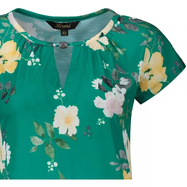 Damen-T-Shirt KIXMI ORNELLA GRÜN 