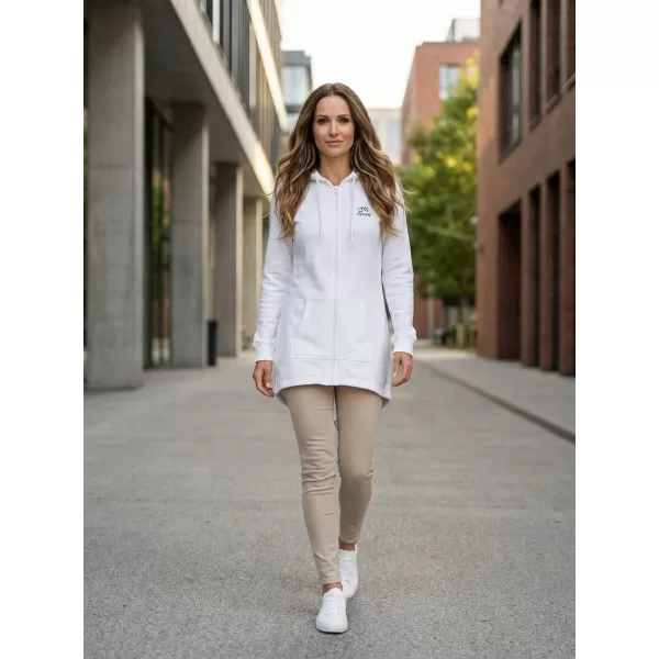  Erweitertes Damen-Sweatshirt ALTISPORT BYB/ALW056BY148 WEIß 