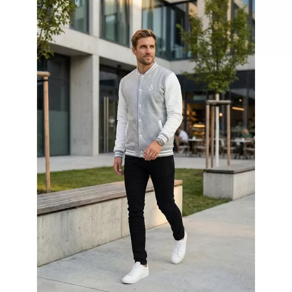  Herren-Sweatshirt ALTISPORT BYB/ALM002BB004 HELLGRAUE AKZENTE 