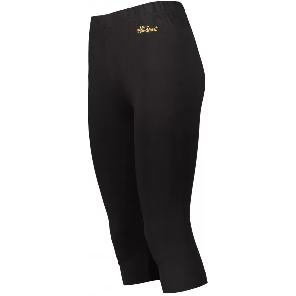  3/4-Leggings für Damen ALTISPORT OWECA LPAX576 SCHWARZ 