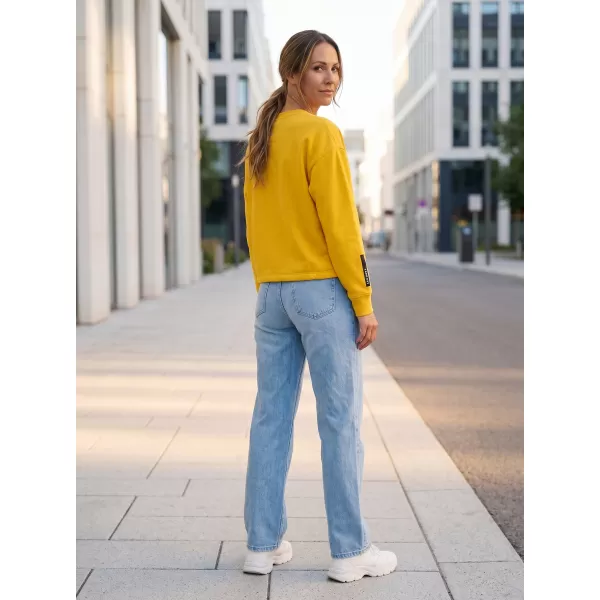  Damen-Sweatshirt SAM 73 RODVEN WM 764 OCKER 