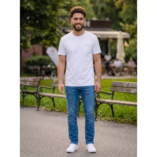  Herren-T-Shirt SAM 73 QUARIP MT 812 WEIß 