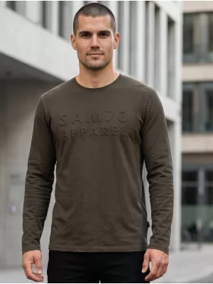 Herren-T-Shirt SAM 73 MINDART MT 810 KHAKI