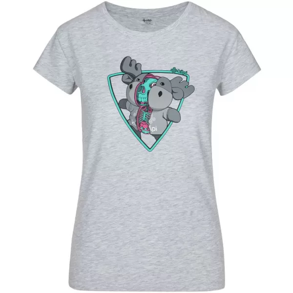  Damen-T-Shirt KILPI ALBION-W SL0301KI GRAU 