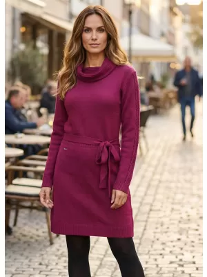 Kleid KIXMI OLIVIA BURGUND
