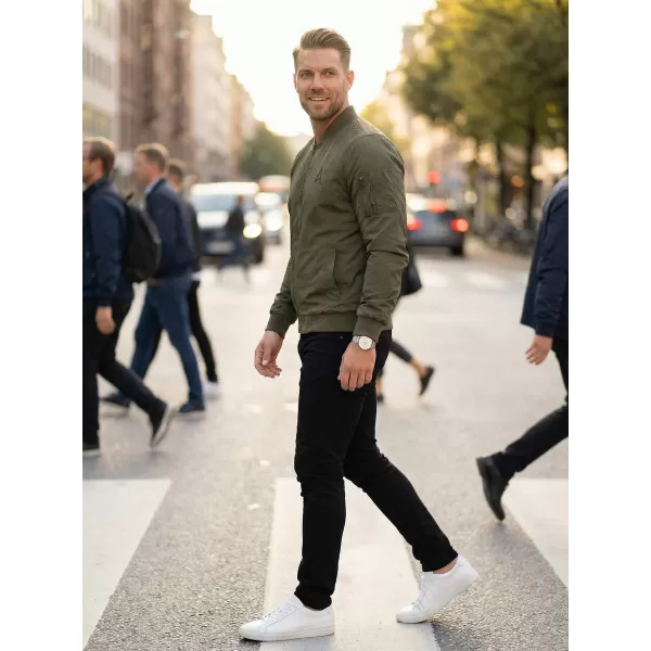  Bomberjacke für Herren ALTISPORT BYB/ALM002BY045 KHAKI 
