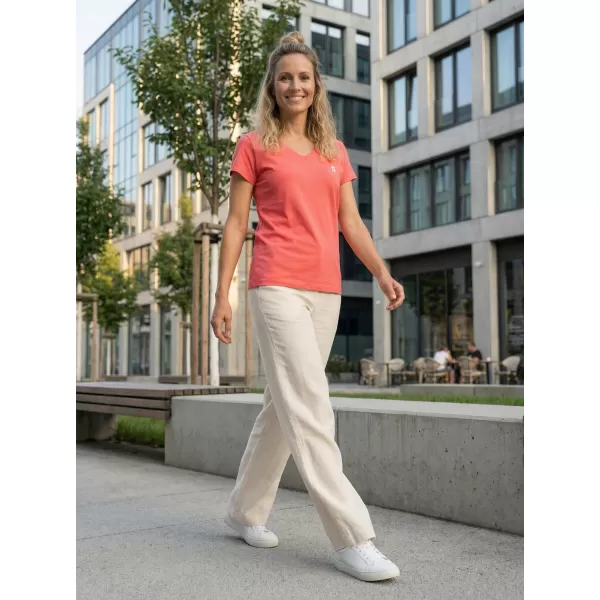  Damen-T-Shirt SAM 73 LUMIEL WT 873 LEUCHTEND ROSA 