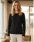 Damen-T-Shirt SAM 73 SARIOL WT 869 SCHWARZ