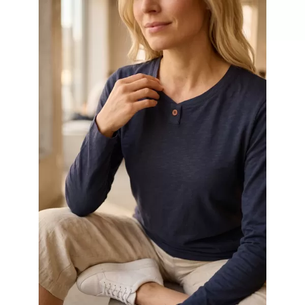  Damen-T-Shirt SAM 73 NAIVARA WT 868 DUNKELBLAU 