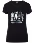 Damen-T-Shirt mit kurzen Ärmeln KILPI TORNES-W SL0303KI SCHWARZ