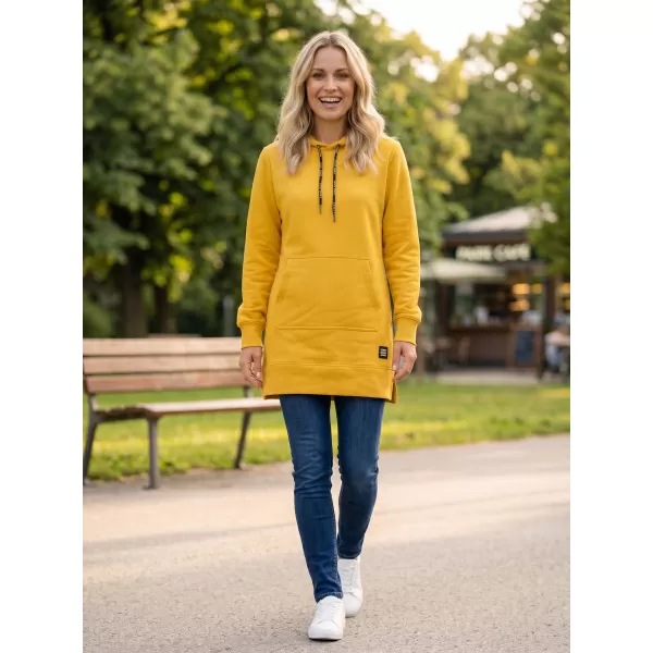  Damen-Sweatshirt SAM 73 ENNA WM 768 DUNKLES OCKER 