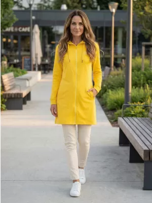 Damen-Sweatshirt ALTISPORT CORVA LSWX344 GELB