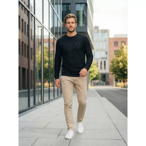  Herren-Sweatshirt KIXMI ODEN SCHWARZ 