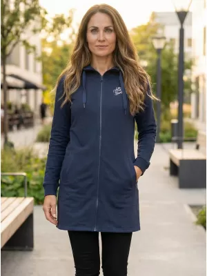 Damen-Sweatshirt ALTISPORT CORVA LSWX344 DUNKELBLAU