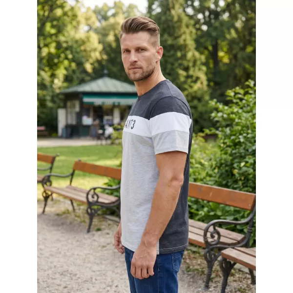  Herren-T-Shirt SAM 73 KAVIX MT 815 HELLGRAU 