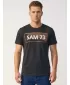 Herren-T-Shirt SAM 73 FENRI MT 814 SCHWARZ