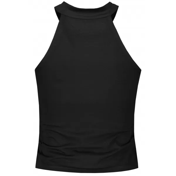  Damen-Tanktop ALTISPORT BYB/ALW056BY134 SCHWARZ UND WEIß 