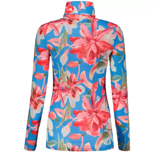  Rollkragenpullover für Damen KIXMI OPRAH BLAU 