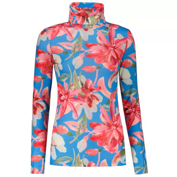  Rollkragenpullover für Damen KIXMI OPRAH BLAU 
