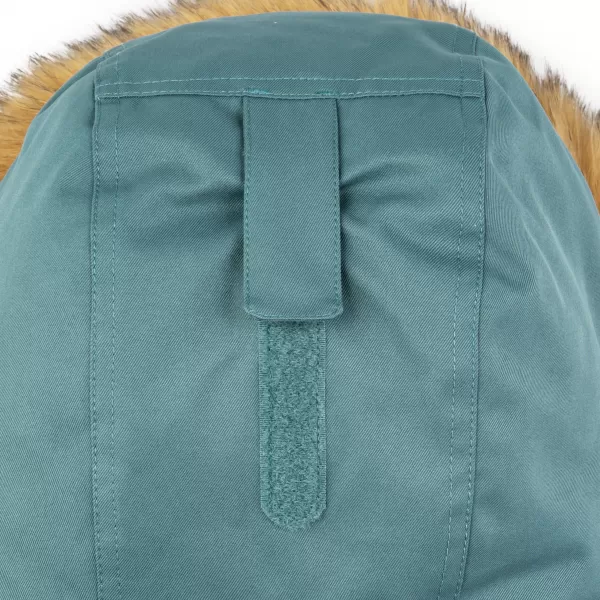  Wintermantel für Damen KILPI PERU-W SL0125KI DUNKELGRÜN 