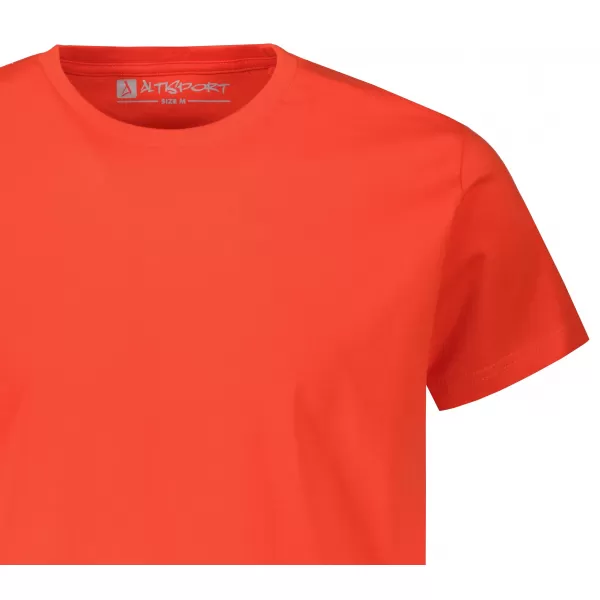  Herren-T-Shirt ALTISPORT VYNAF MTSY805 ROT 