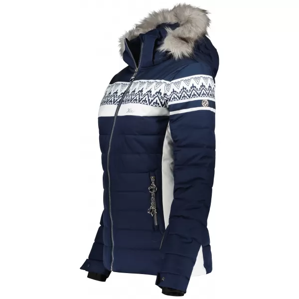  Winterjacke für Damen KIXMI OMAIRA DUNKELBLAU 
