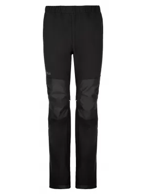 Softshellhose für Kinder KILPI RIZO-J SJ0405KI SCHWARZ