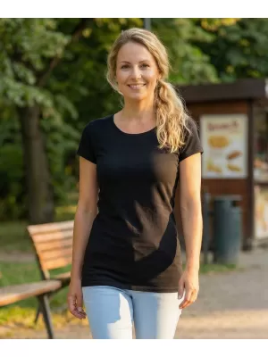 Damen-T-Shirt ALTISPORT ZOLIA LSKX384 SCHWARZ