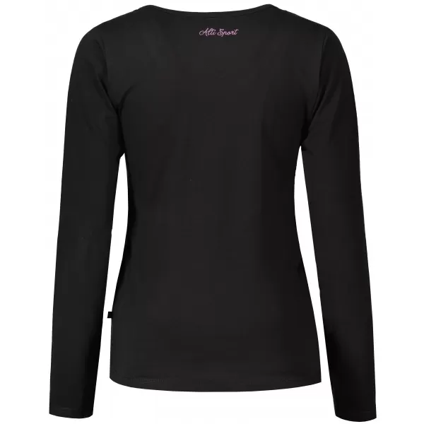  Damen-T-Shirt ALTISPORT UHANA LTSY942 SCHWARZ 