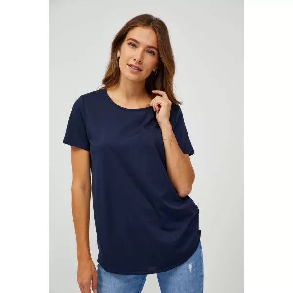  Damen-T-Shirt SAM 73 ASONG WT 874 DUNKELBLAU 