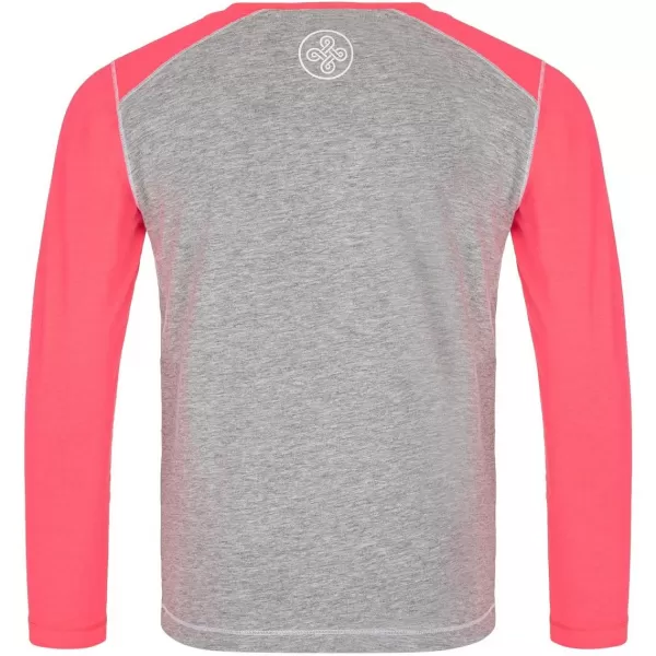  Mädchen-T-Shirt mit langen Ärmeln KILPI SONIER-JG SJ0351KI HELLGRAU 