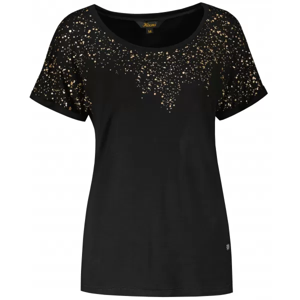  Damen-T-Shirt KIXMI OKELANI SCHWARZ 