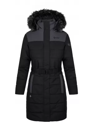 Wintermantel für Damen KILPI KETRINA-W SL0129KI SCHWARZ