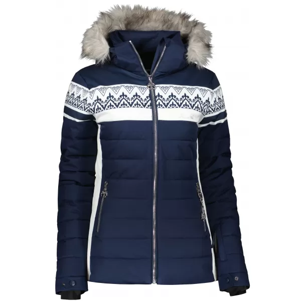  Winterjacke für Damen KIXMI OMAIRA DUNKELBLAU 