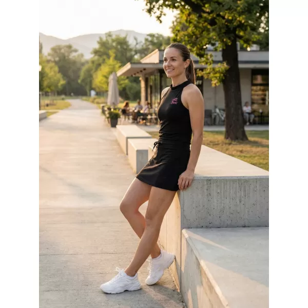  Damen-Tanktop ALTISPORT BYB/ALW056BY134 SCHWARZ ROSA 