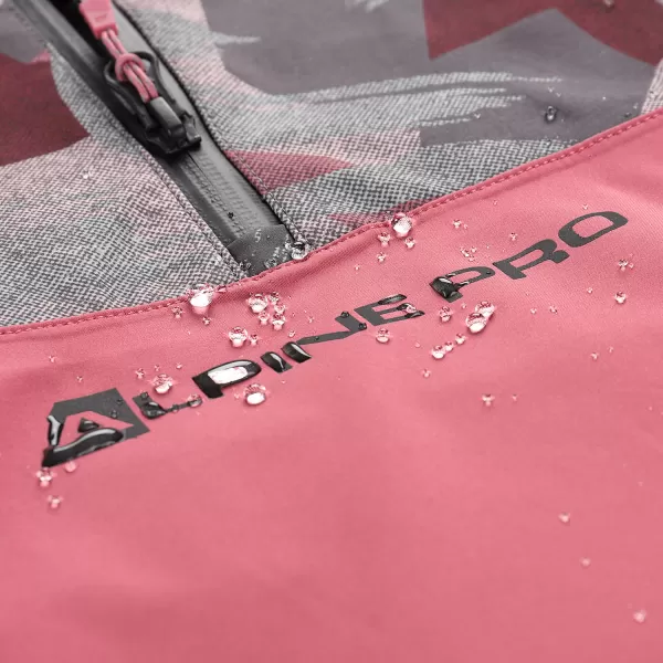  Jacke ALPINE PRO GIBBO KJCY250 BURGUND 