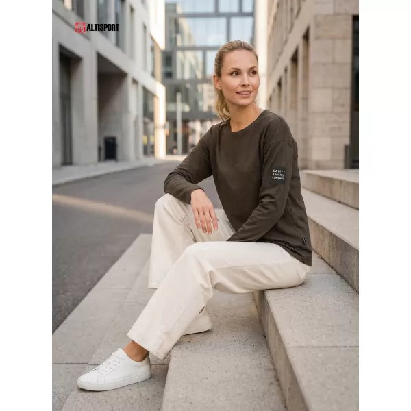  Damen-T-Shirt SAM 73 ARIASA WT 872 KHAKI 