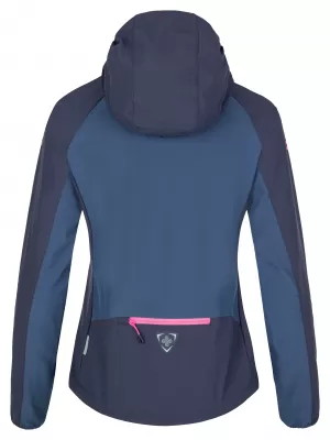 Softshelljacke für Damen KILPI BALANS-W SL0121KI DUNKELBLAU