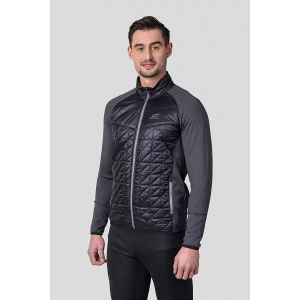  Herren-Sweatshirt HANNAH ENRYX ANTHRAZIT/DUNKELGRAUMEL 