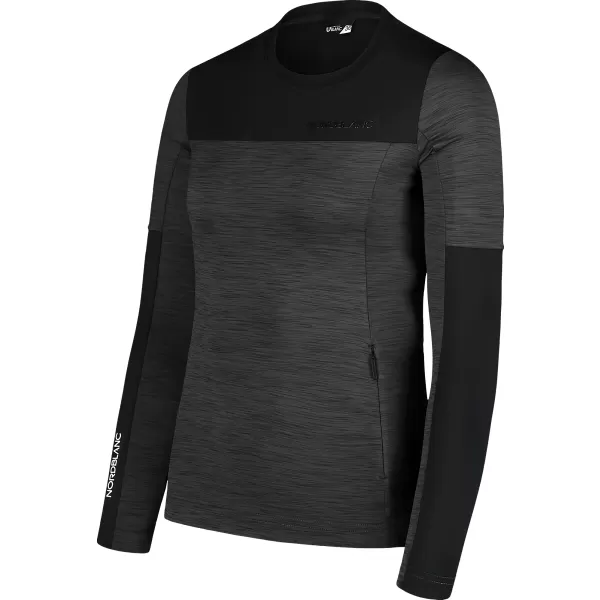  Funktions-T-Shirt für Damen NORDBLANC VIVACIOUS NBSFL7648 GRAUE MELANGE 