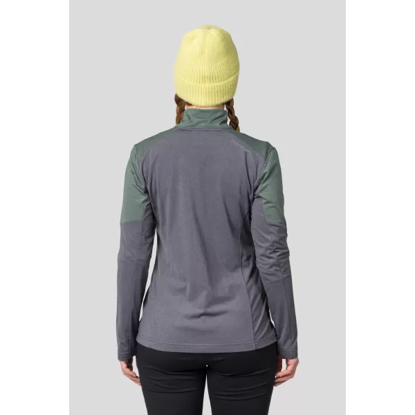  Damen-Sweatshirt HANNAH NEMEA ASPHALT MEL/CHINOIS MEL 