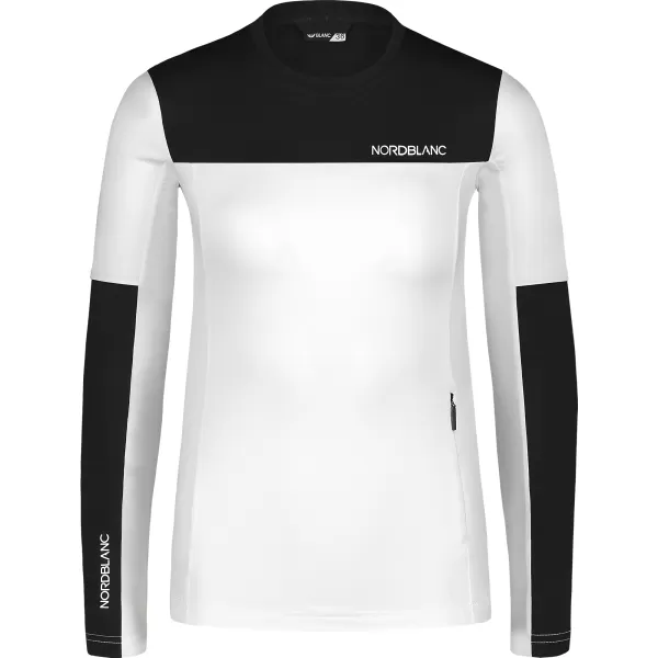  Funktions-T-Shirt für Damen NORDBLANC VIVACIOUS NBSFL7648 WEIß 