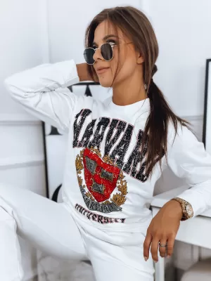 Damen Sweatshirt DSTREET BY1127 WEIß